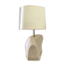 Lampe en pierre sculptée