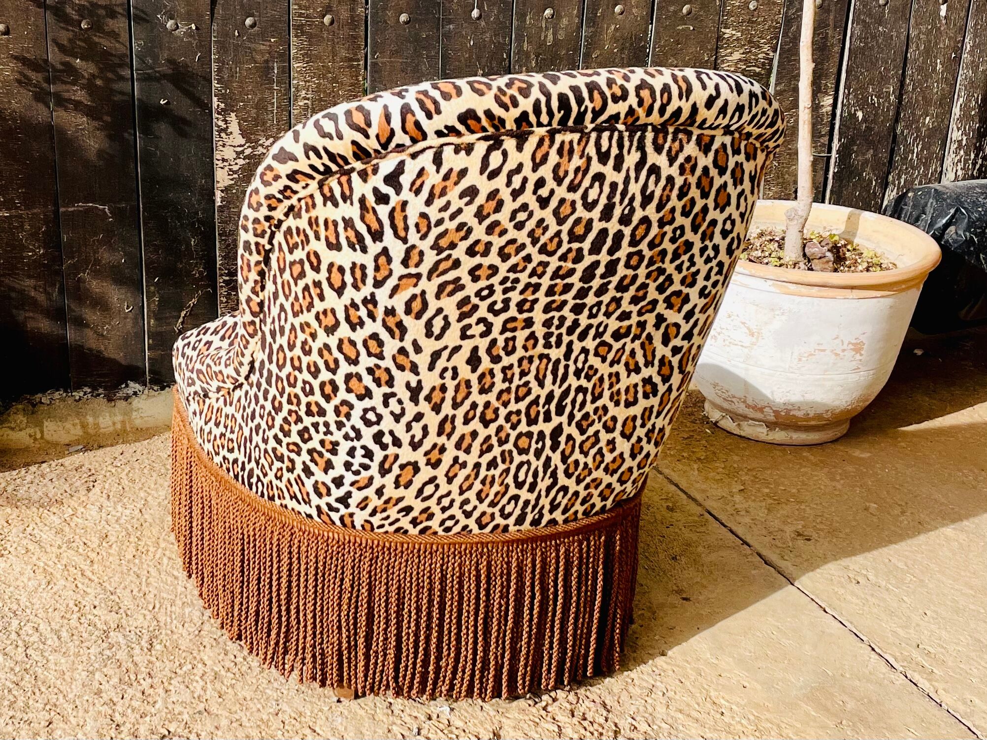 Leopard Toad Armchair