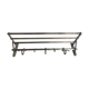 Coat rack, chromed metal, art deco