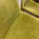 6 chaises scandinaves en velours vert, circa 1960
