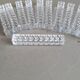 12 faceted glass knife rests