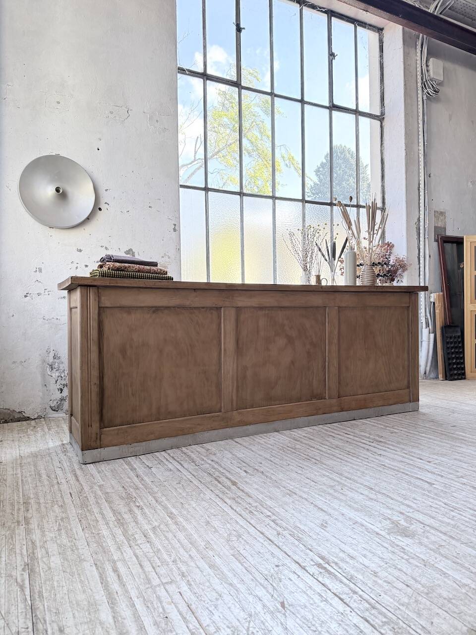 Walnut trade counter 2m5
