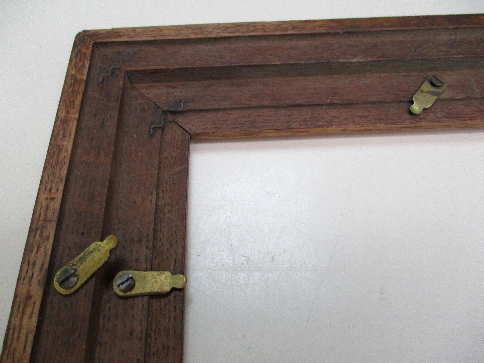 Old solid oak frame for painting