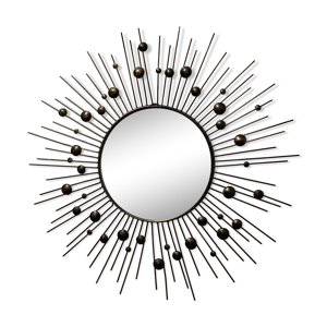 miroir soleil en métal