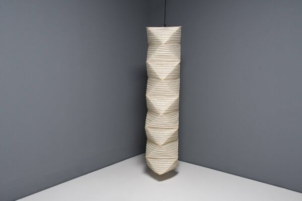 Grande suspension Akari « Modèle K » d'Isamu Noguchi pour Ozeki, Japon, années 1950