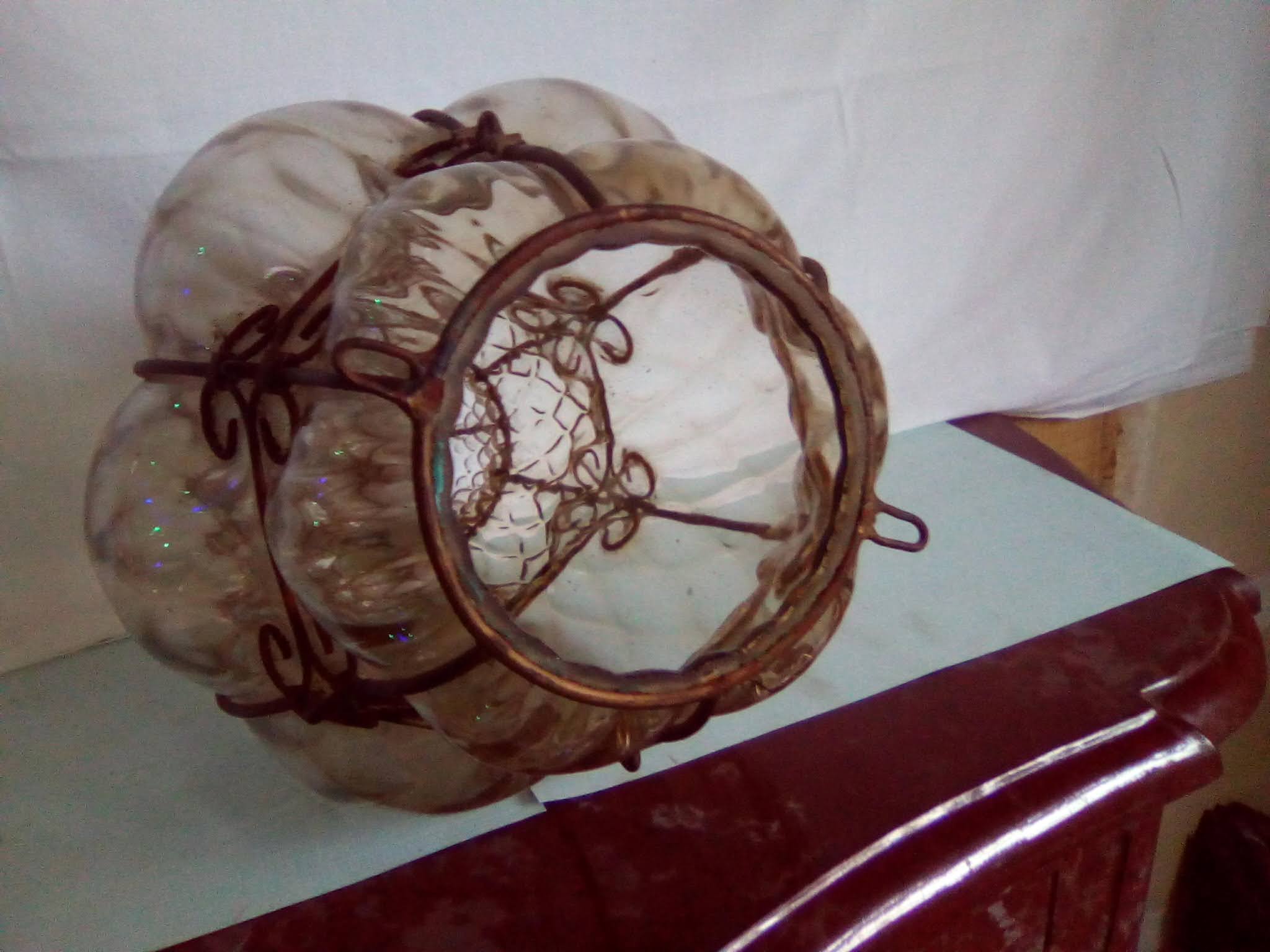 Art Deco pendant lamp from the 30s