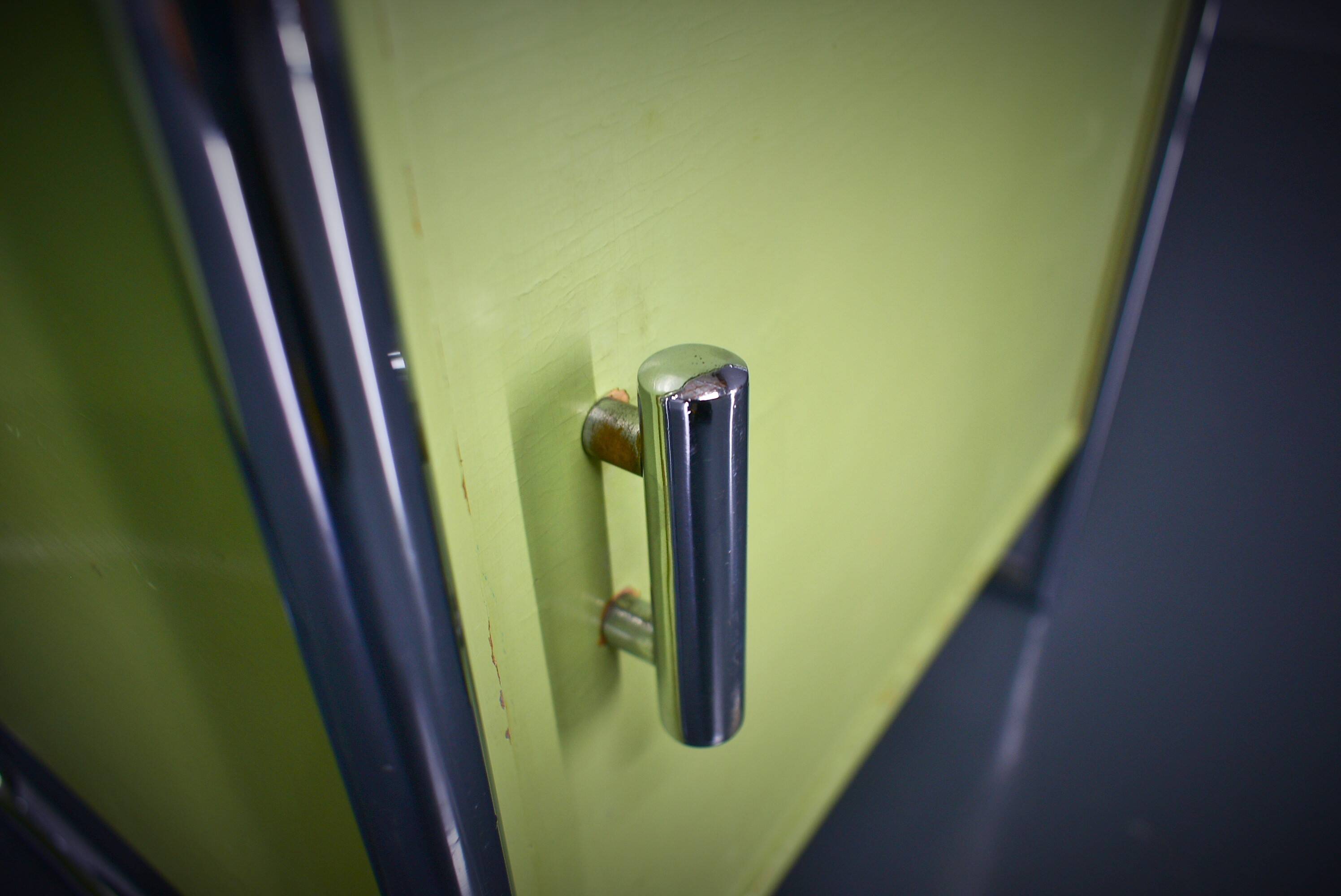 Set of Two Bauhaus Night Stands by Vichr & Co., 1930s