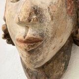 Pair of African Fang and Punu masks from Gabon