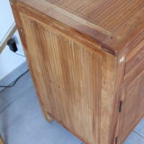 Enfilade en teck et bambou