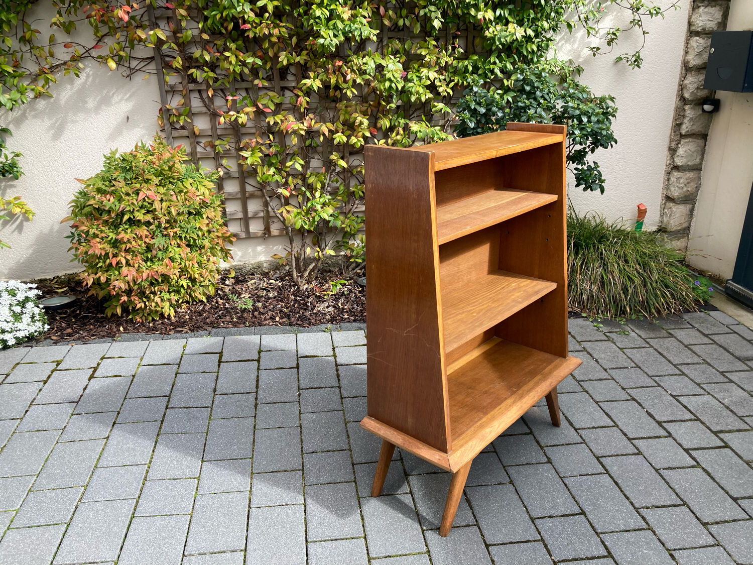 Open chest of drawers