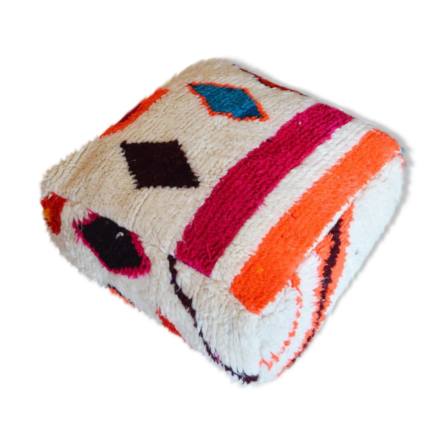 Pouf tapis marocain azilal