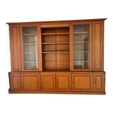 Large wooden library, large dressing room