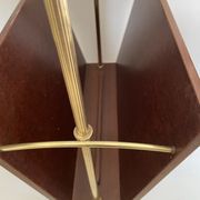 Magazine racks with claw feet by Maison Jansen