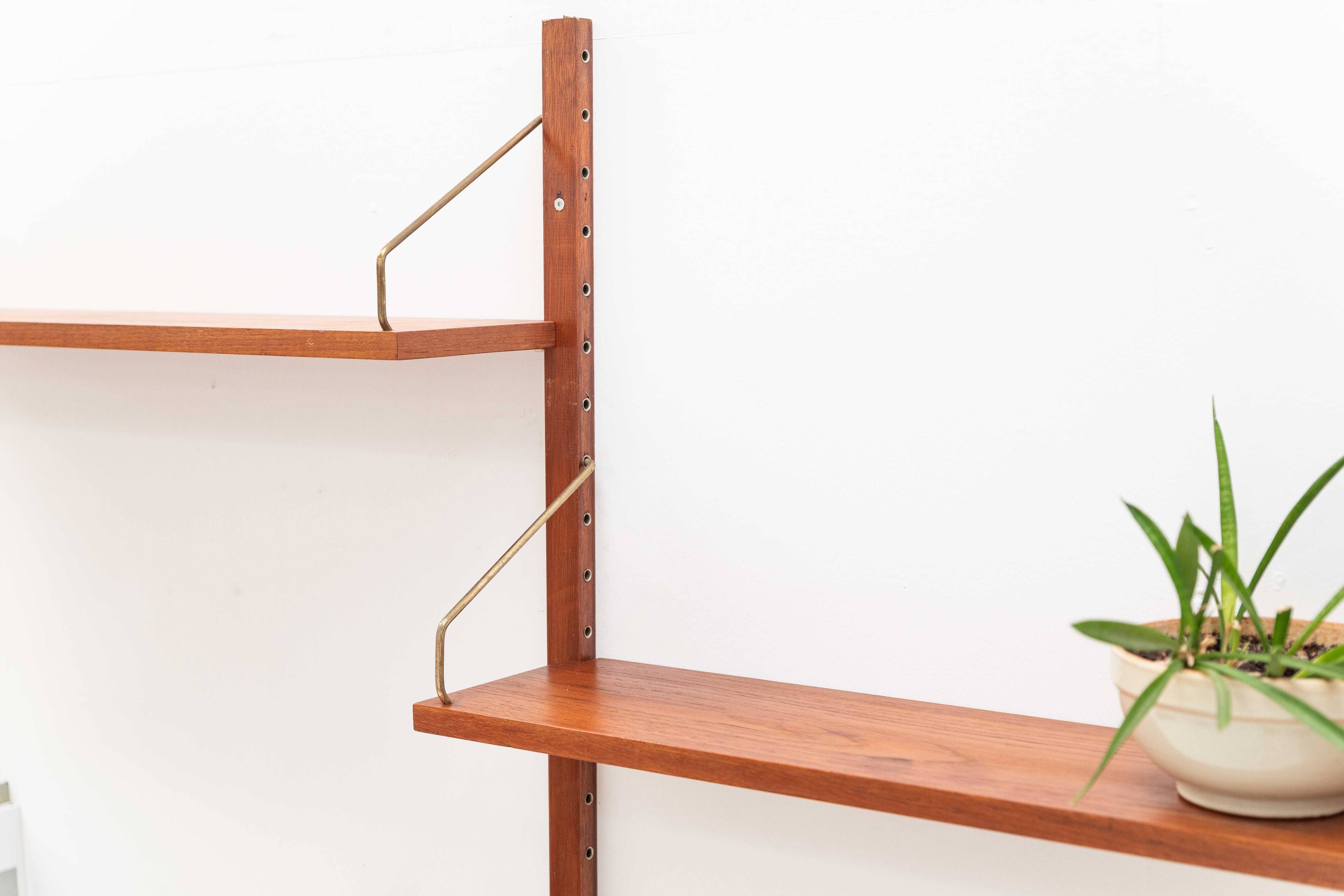 3-bay Cado wall unit by Poul Cadovius