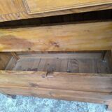 Armoire de ferme rustique en chêne et sapin