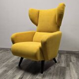 Fauteuil restauré du milieu du siècle