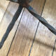 Wrought iron plant holders