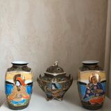 Lot of Japanese vases
