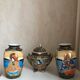Lot de vases japonaises