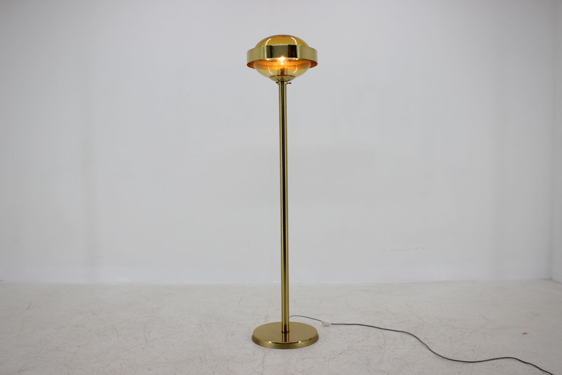 Space Age floor lamp Kamenický Šenov, 1970s