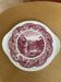 Plat à tarte Grünstadt Keramik rose