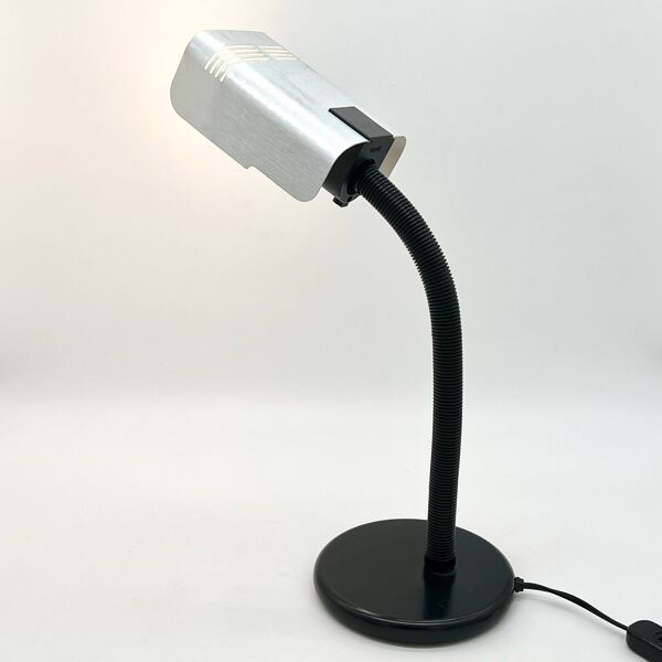 Lampe Targetti Sankey « alu brosse », 1960/70s, Italy