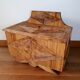 Rattan marquetry chest