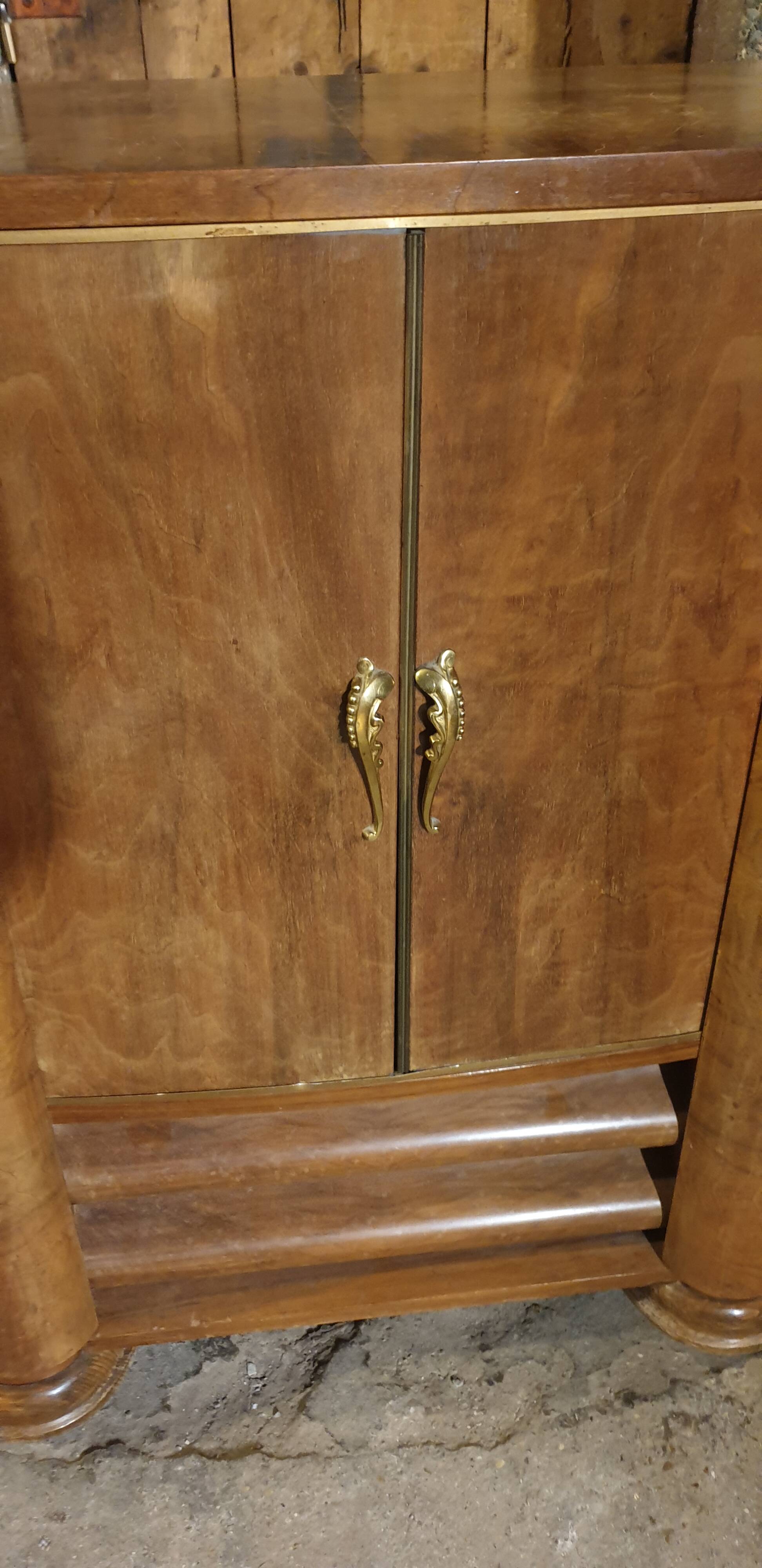 Art Deco music cabinet