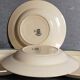 Four plates l'Amandinoise de Saint-Amand ancient