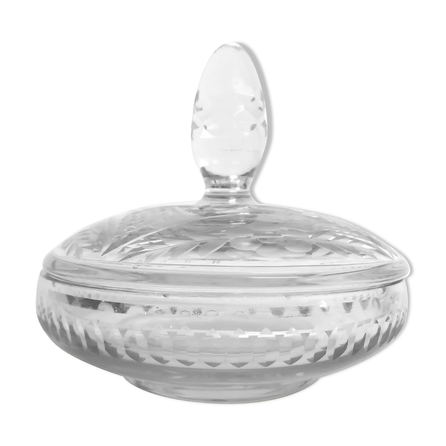 Carved glass drums 1950