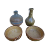 Ensemble de caquelons et vases