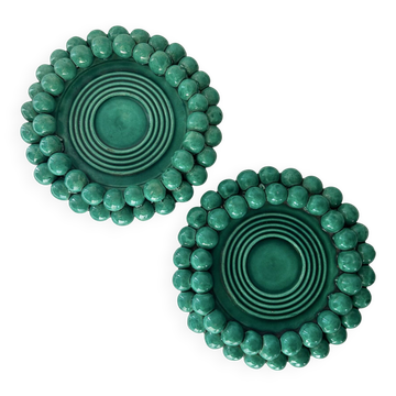 Pair of small dishes C. Darras Antibes 1948
