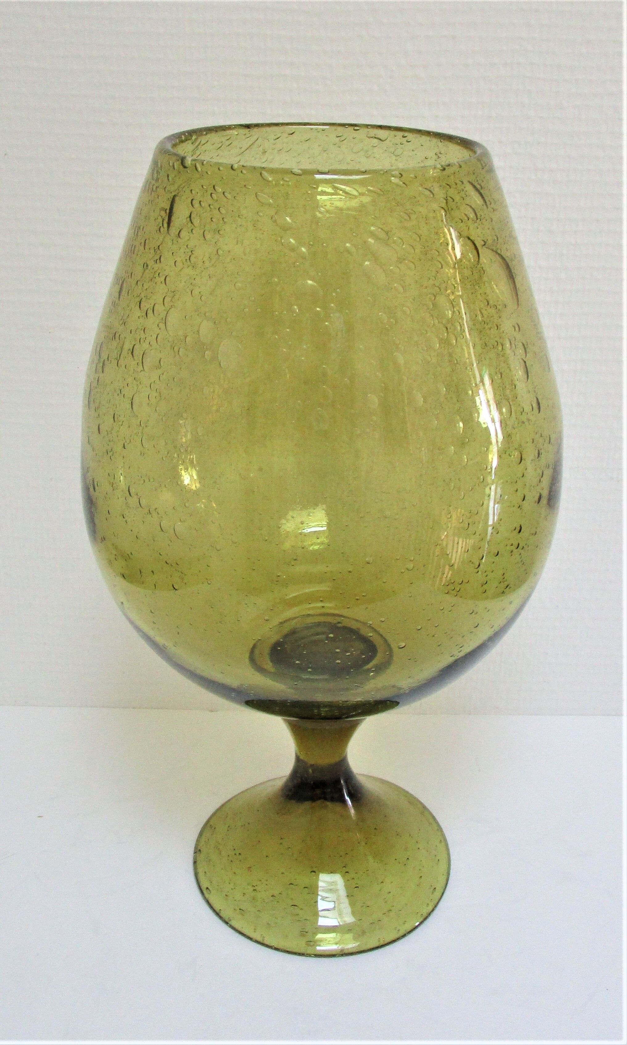 bubble glass vase Biot XL H 38 cm