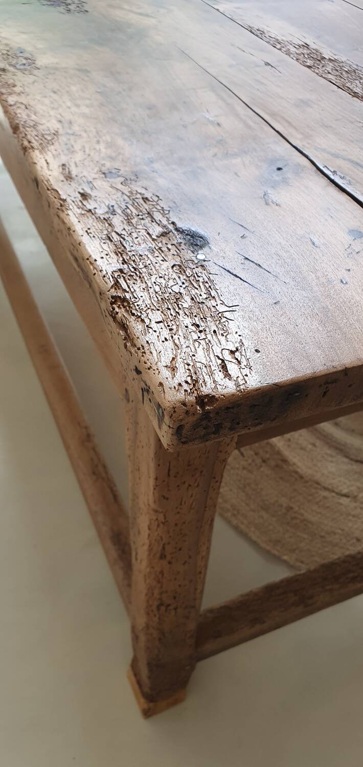 Antique farmhouse table