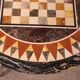 gueridon with a pietra dura top featuring a game board - 18th century