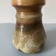 Pot-bellied ceramic vase with an eruptive surface, probably made by Scheurich Keramik (WG)