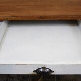 Wooden bistro table
