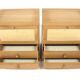 Set of 2 "Atmosfär" bedside tables, Åke Hassbjer, Tingströms, Sweden, 1960