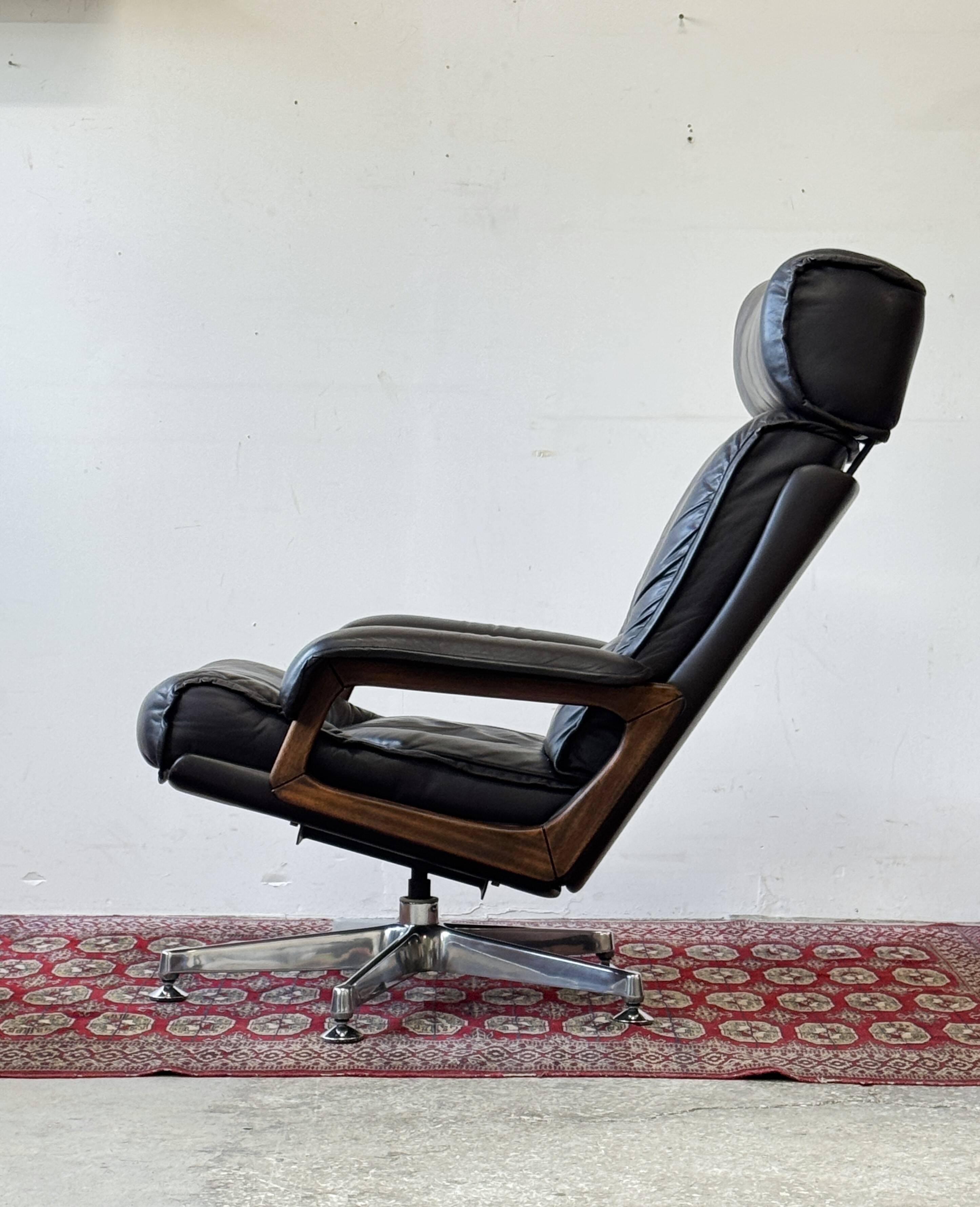 Lounge Chair, Denmark 1970s, Mid-C, Vintage