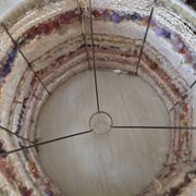 Vintage wool lampshade