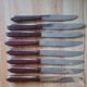 8 Bakelite knives