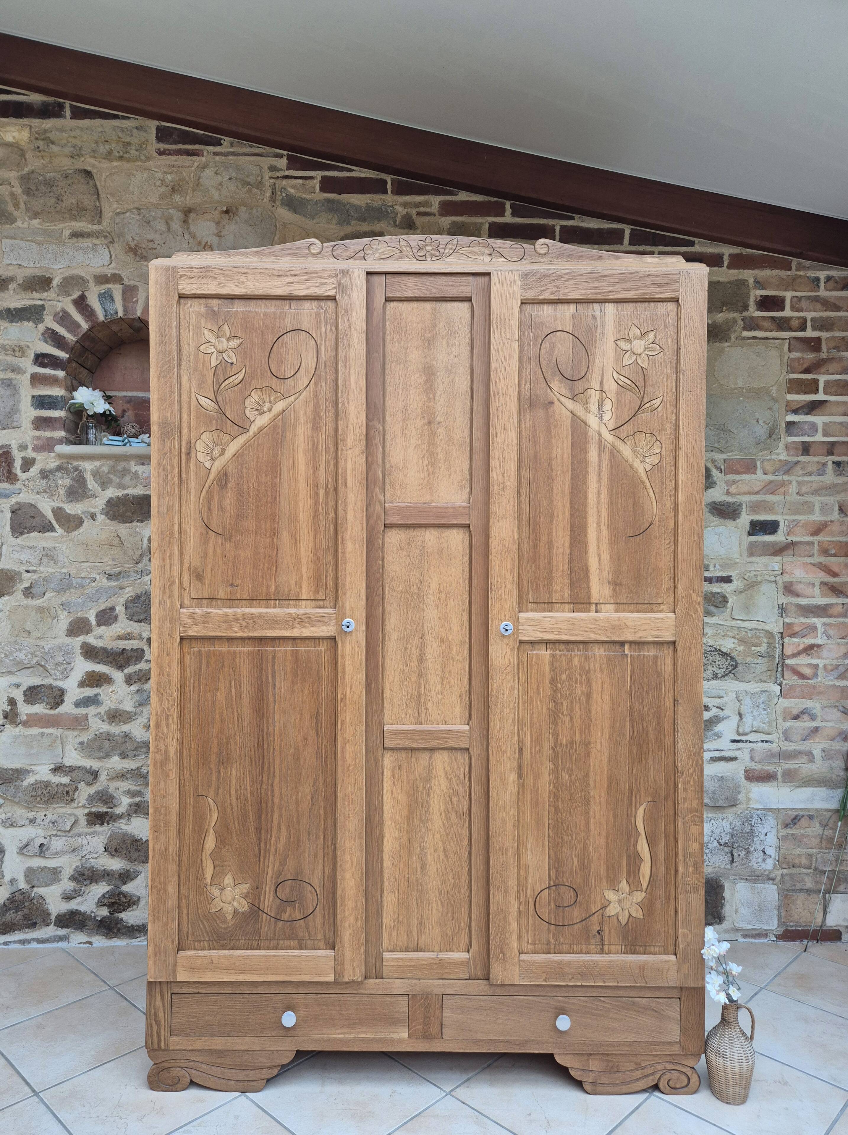 Parisian Art Deco wardrobe