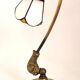 Tiffany-style bronze lamp from the mid-20th century.