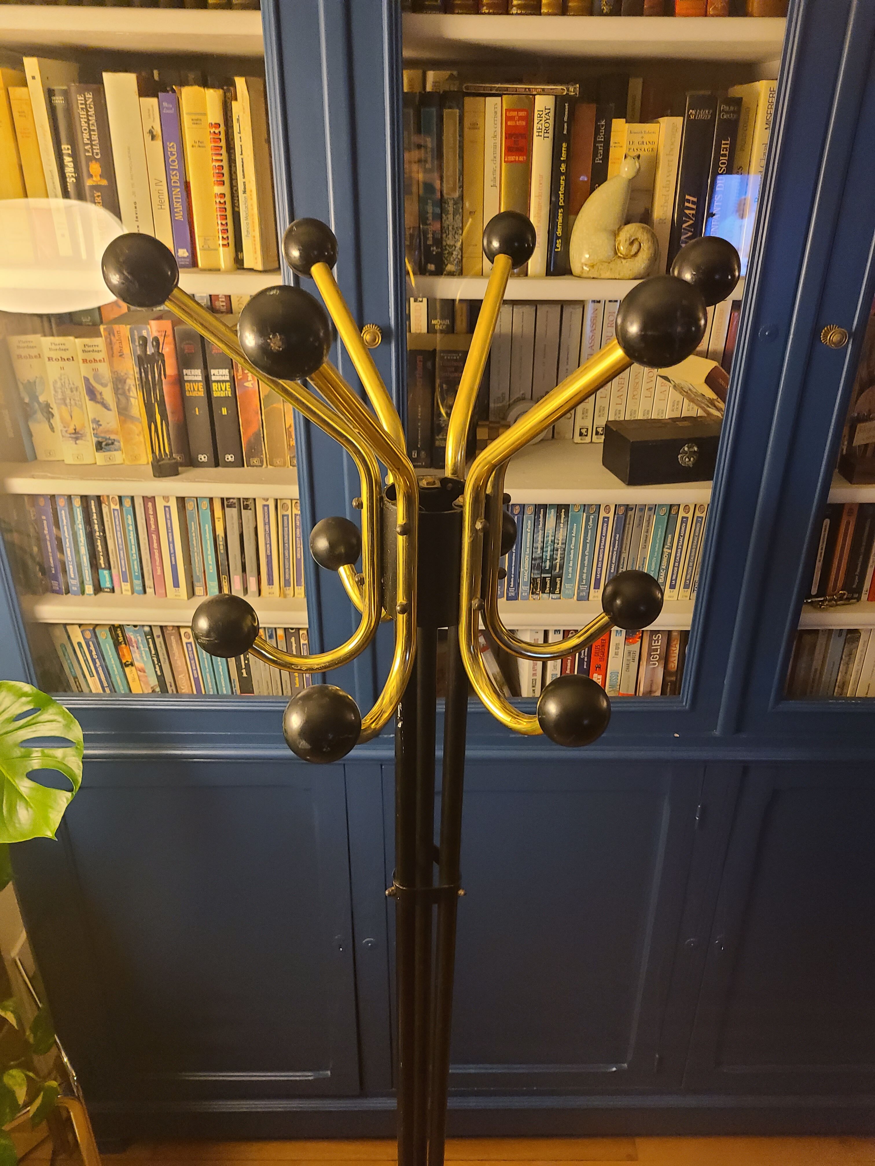 Porte manteau perroquet vintage