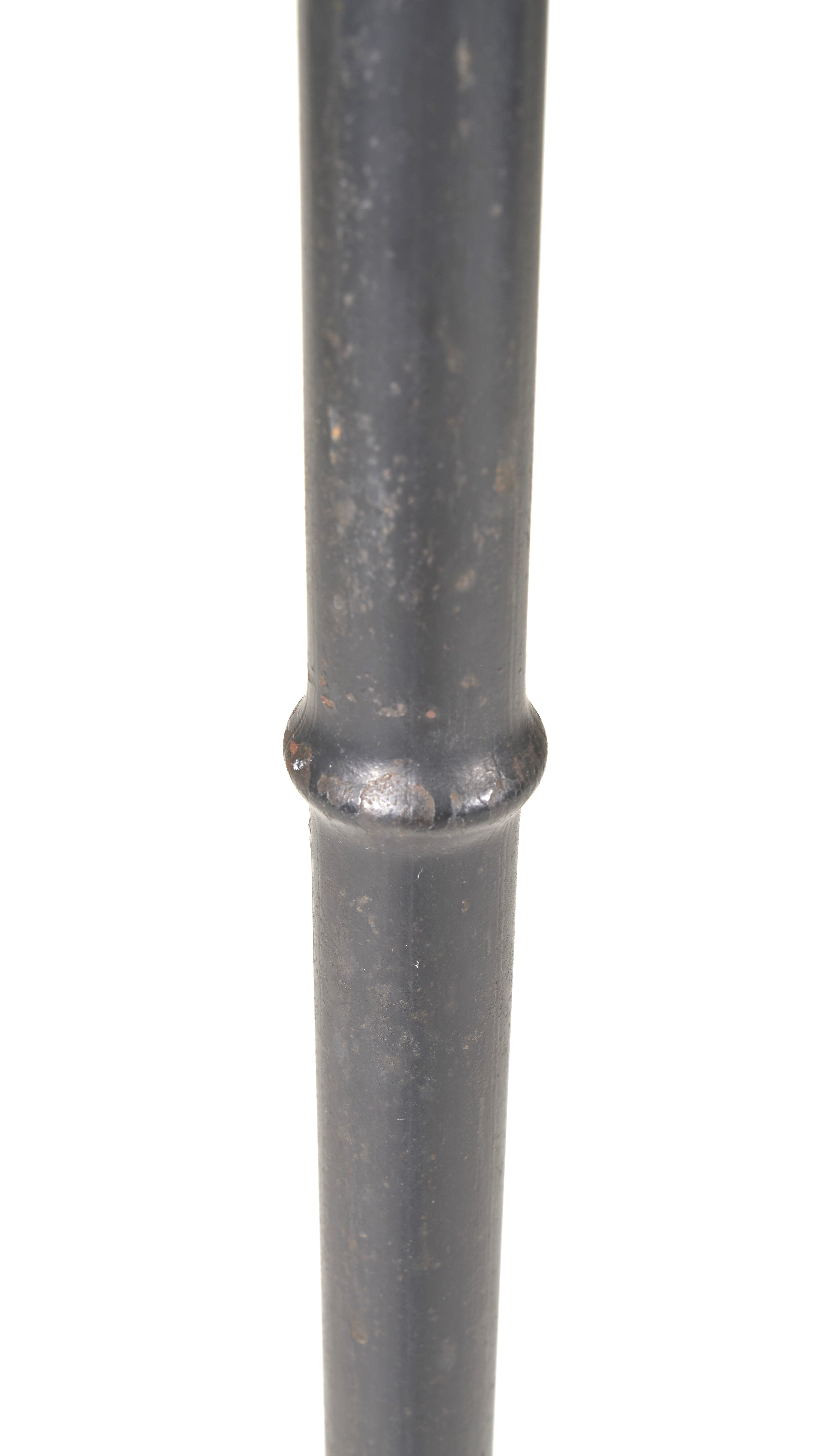 Wrought iron floor lamp 1950s.