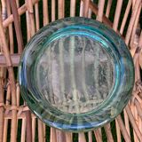 Pair of ashtrays or empty round glass pockets