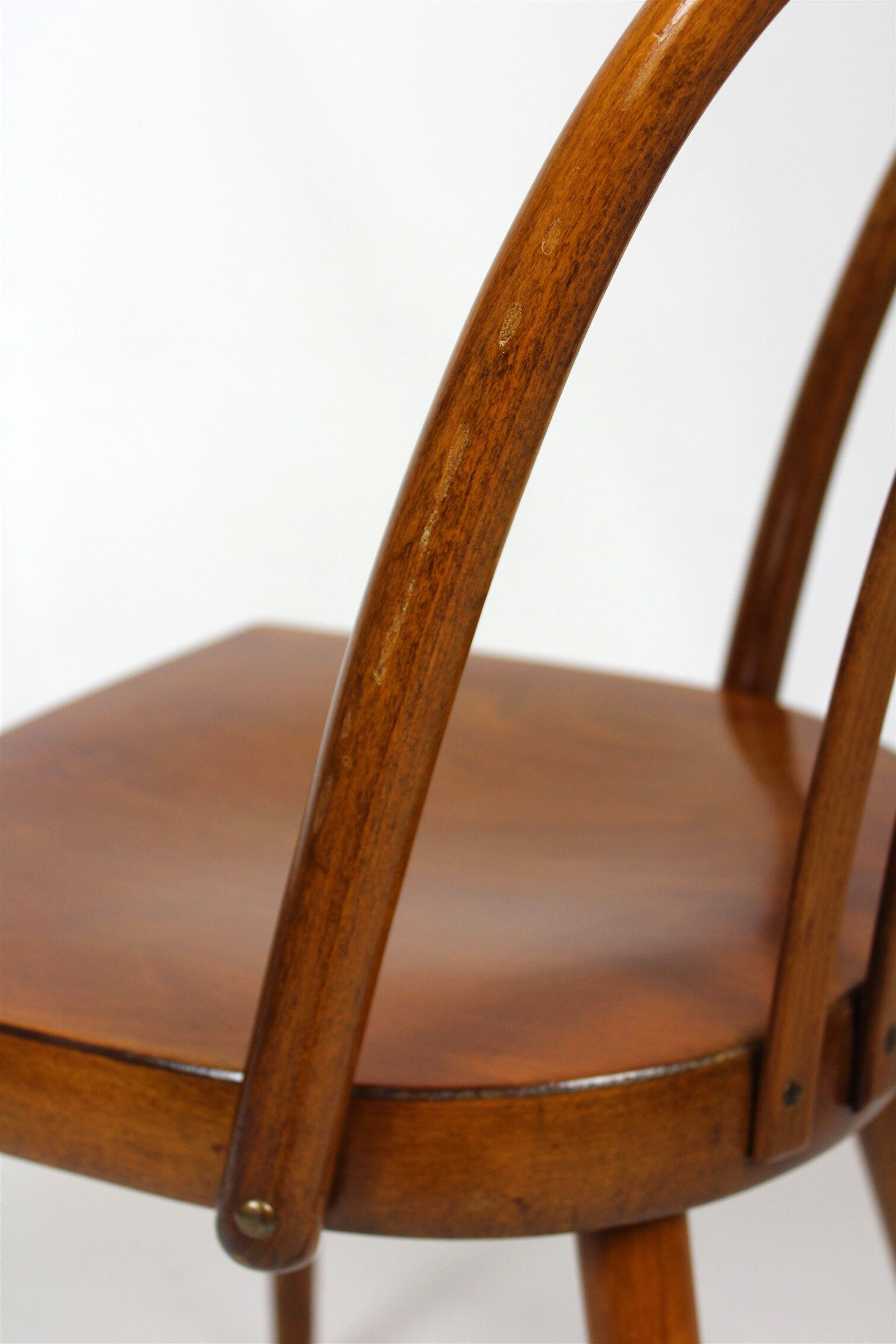 Czech wooden chairs by Antonin Suman for Ton 1960