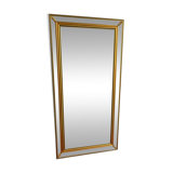 Large gilt mirror with beveled glass - Louis Philippe style