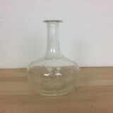 Biot bubbled glass soliflore vase