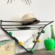 Porte manteau mural boules vintage